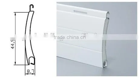 White and IVory color window shutter aluminum shutter