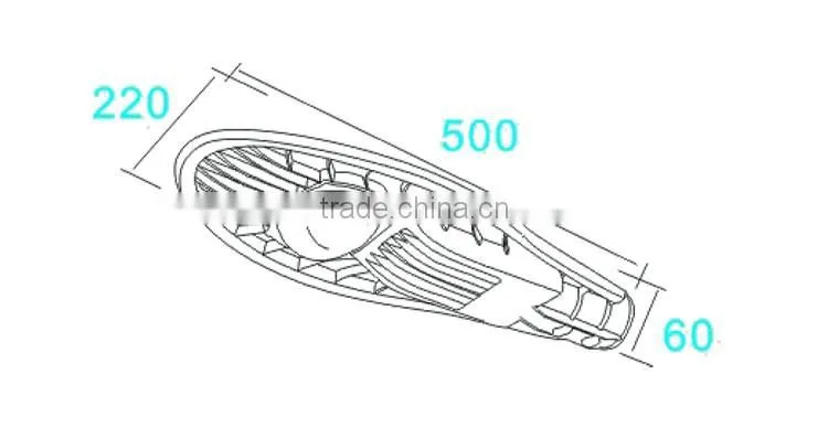 Customers-made OEM ODM 10KV surge protection 50 watt led street light