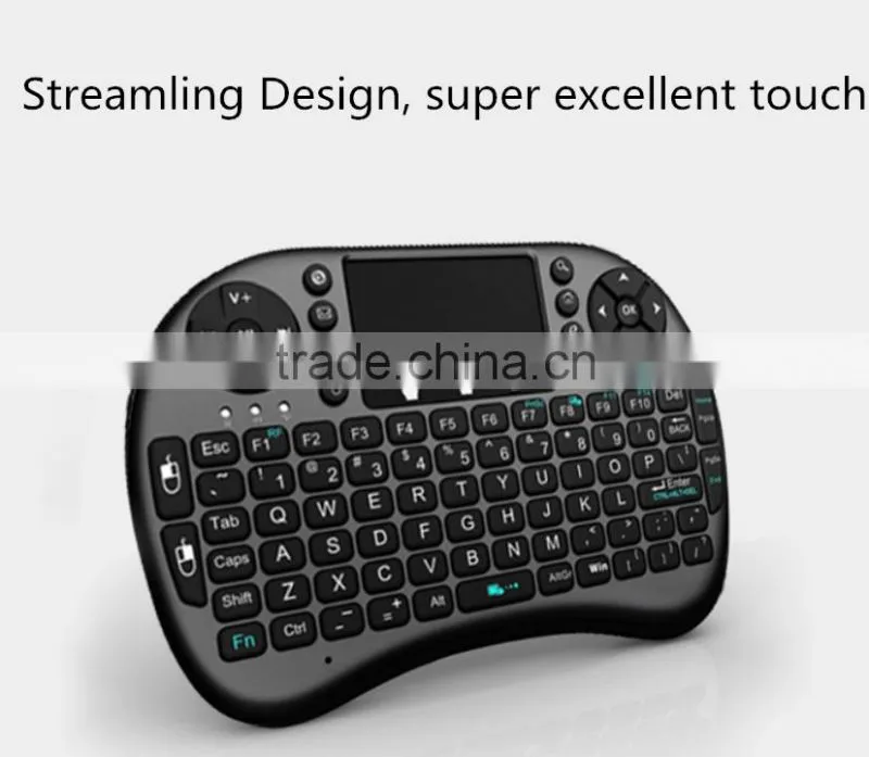 Wireless USB LED Backlit Keyboard for TV Box Computer