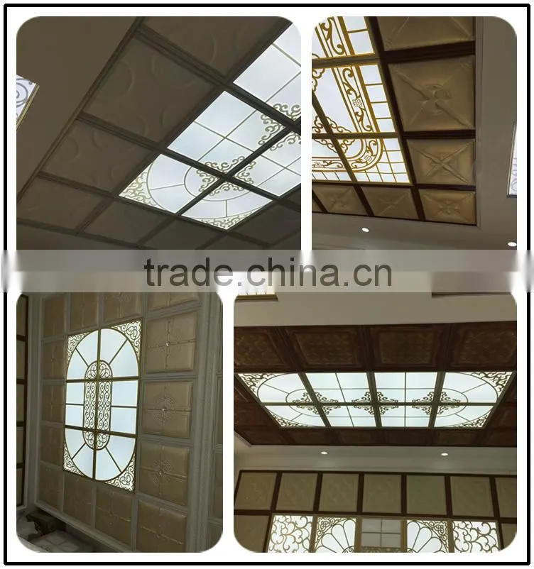 Elegent ceiling tiles, soundproof, waterproof, mould-proof wall panels