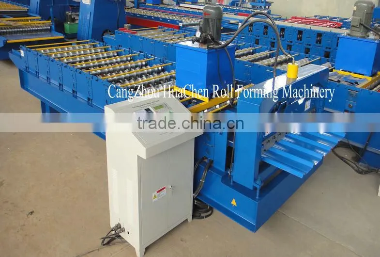 HOT SALE! China Aluminum Fully Automatic Steel Sheet Roller Machine for Wall Making