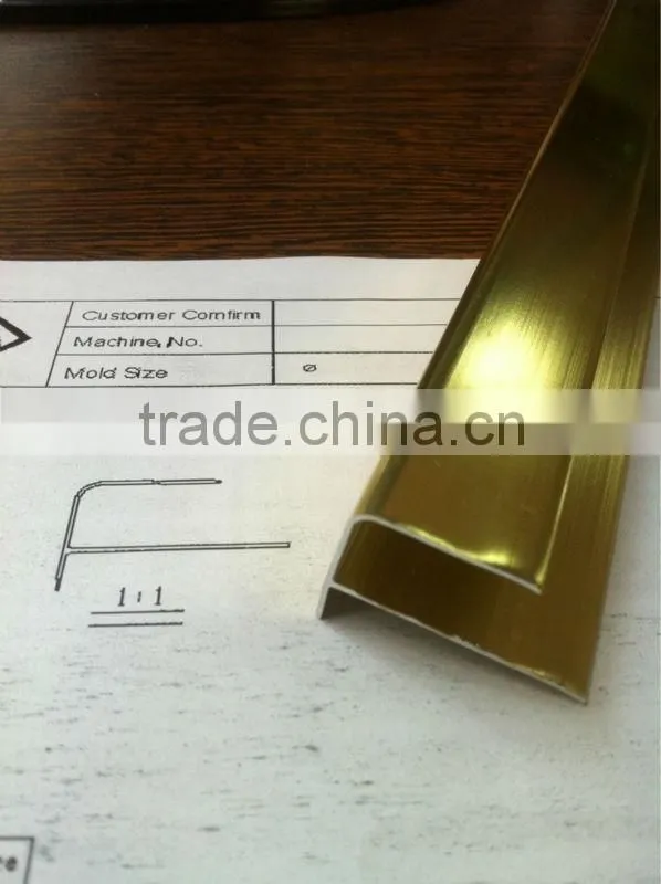 Aluminum protective edge banding/Aluminum edge trim cover