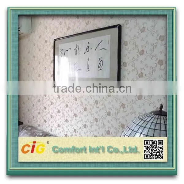 2015 Fashion New Design Non-woven Wallpaper/Wall Cloth/3d Wall Covering Fabric