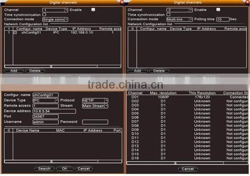 New support 4ch 720P realtime playback 4CH H.264 1080P AHD DVR 1 SATA HDD (MAX 6TB ) HI3521 Chip AHD CCTV DVR Recorder