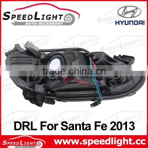 New Arrival Daytime Running Lights LED Santa FE 2013 Accessories