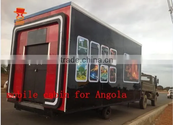 Amusement park equipment car driving simulator,portable 7D cinema, flight simulator for sale