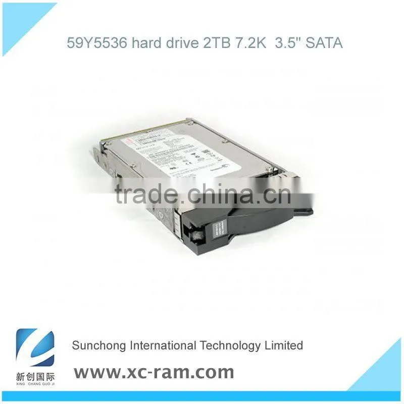59Y5536 hard drive 2TB 7.2K 3.5" SATA V-DDM internal for DS4000