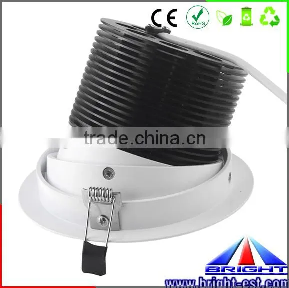 COB ceiling adjustable lighting led, downlight COB led 10W