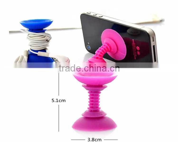 mobile phone holder/stand/silicone phone sucker