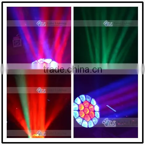 China New Bee Eye 19pcs*15w Zoom Moving Head Led Beam Light, 19pcs Rgbw 4In1 Zoom Wash Big Bee Eyes Stage Moving Head Light