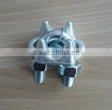 2015 New arrival factory professional US type forged stainless steel wire rope clip