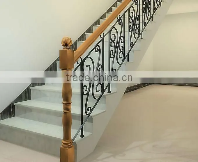 Top-selling forged iron railings banisters install