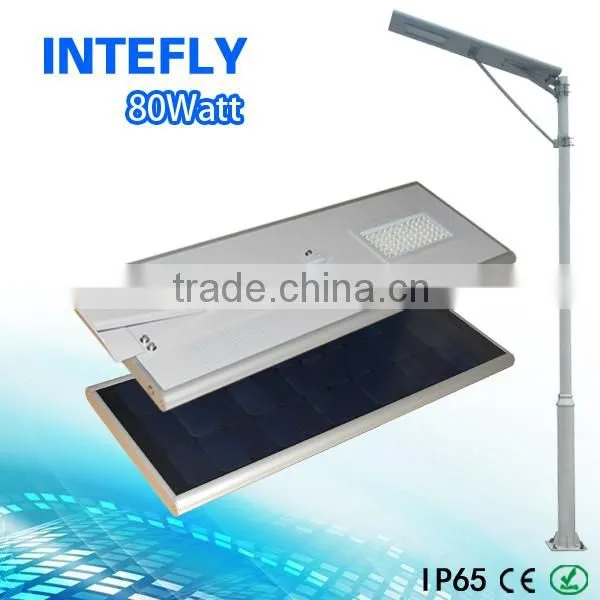 IP65 Protection Level solar street garden light 50w 60w 70w 80w