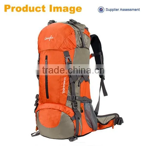 2016 Sannovo wholesale 60L outdoor climbing promotional backpack, sport camping backpack