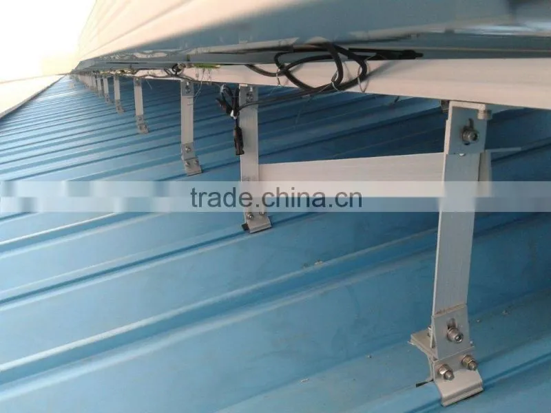 solar power kits for rooftop solar tin roof mounting system