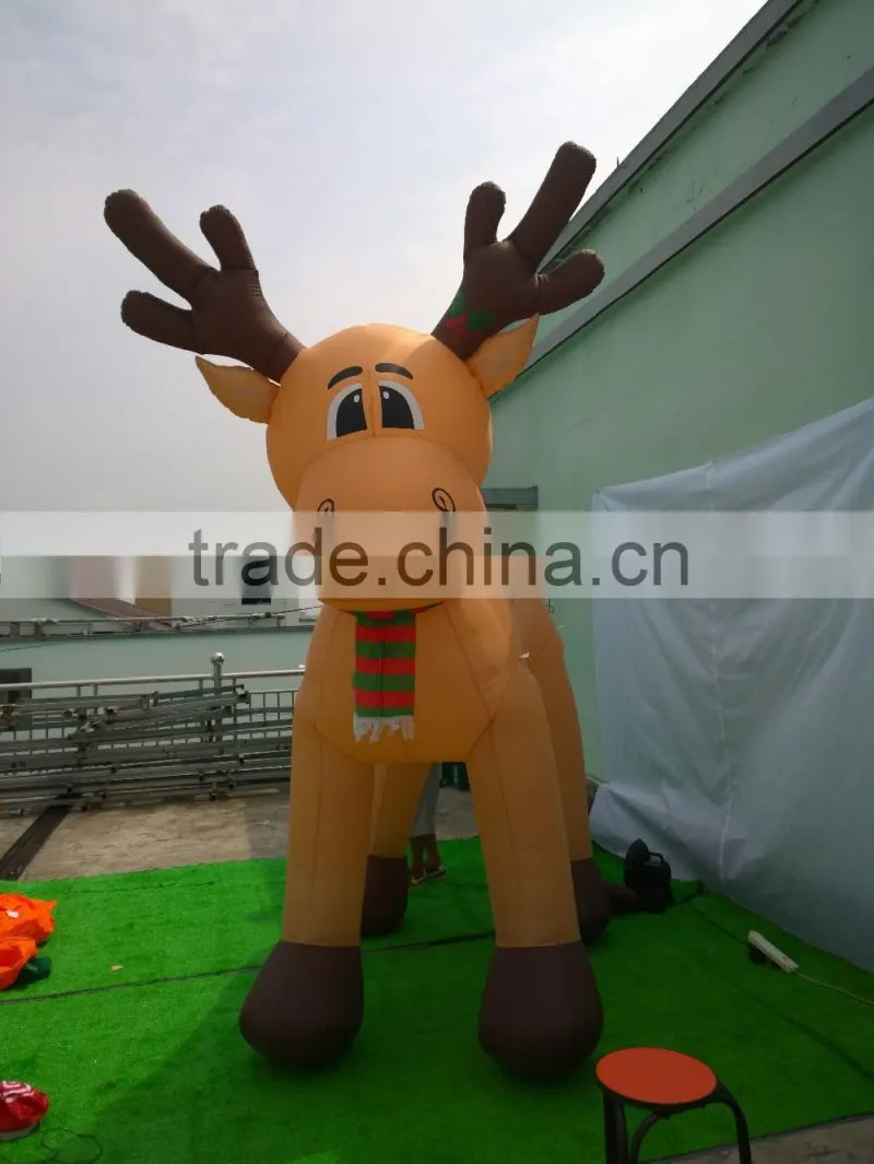 DJ-111 8FT deer blower for christmas inflatable lighting flower chain part decoration