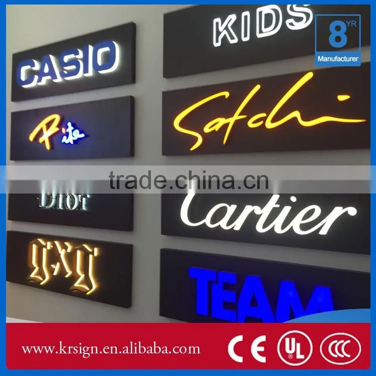 2016 the newest designed stainless steel channel letter supplier on sale