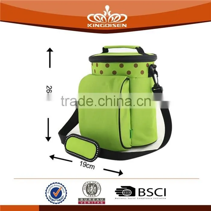 Small 600D Insulated Food Cooler Bag