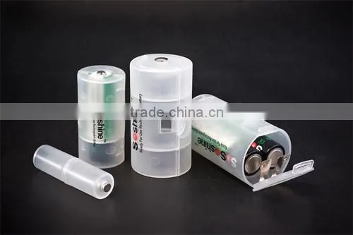 AA Size Battery Adaptor for using AAA size battery as AA size battery case aa battery holder