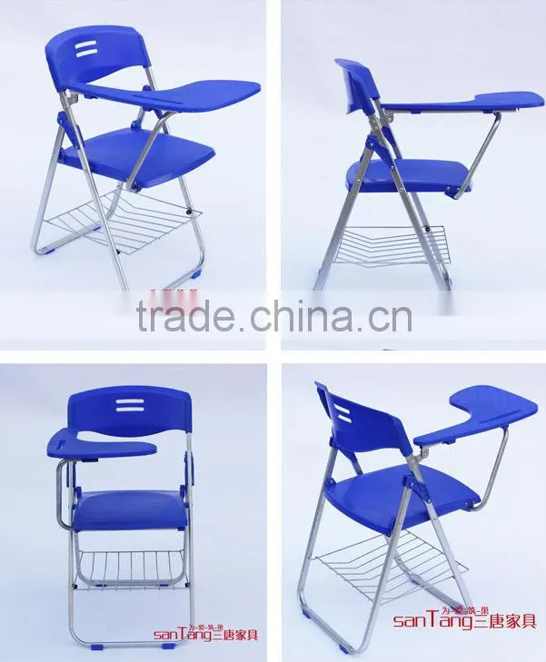 Plasticas sillas plegables universitarias para eventos (1074B)