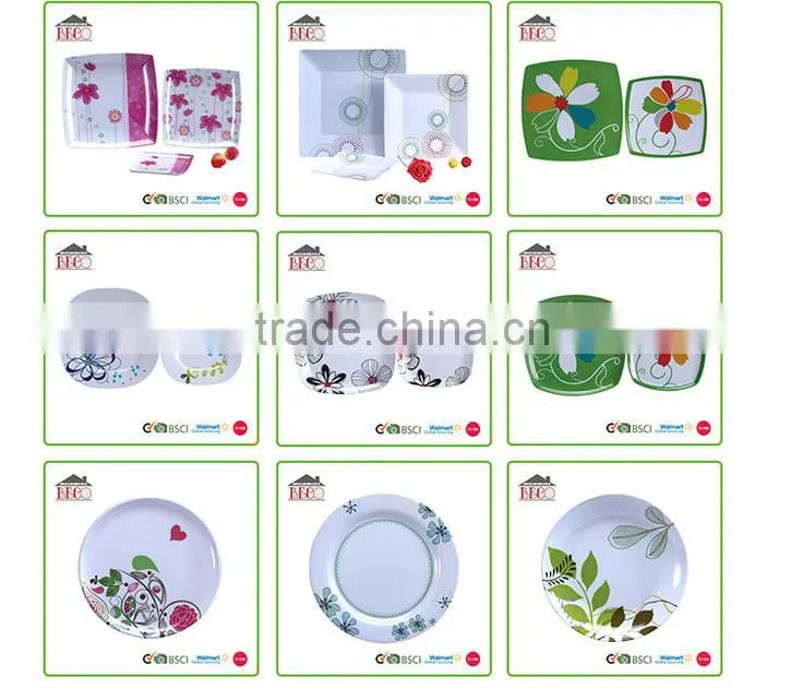 2015 Halloween melamine cute animal shape plate