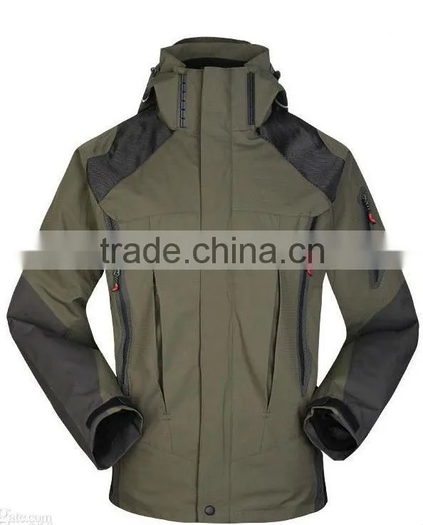 100% nylon taslon 320D fashion winter padding jacket