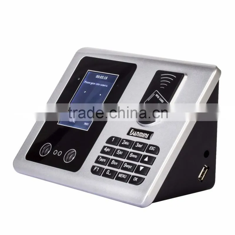 Hot Selling Colorfull Screen Big Face Capacity Rfid Card Biometric Time Attendance system face recognition camera system