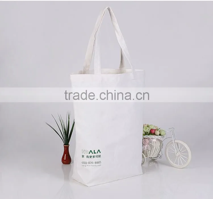 cotton fabric Material handle Style handmade canvas bag