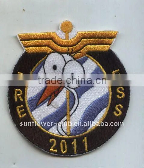 Embroidery sport patch