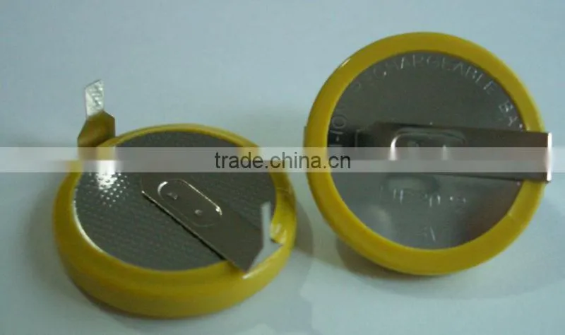 CR2032 rechargeable battery LIR2032 rechargeable button battery