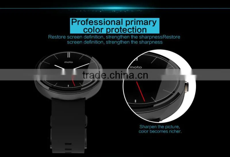Super Clear Anti-fingerprint Protective Film for Moto 360