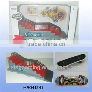 Finger toys Metal Bicycle with Skatepark