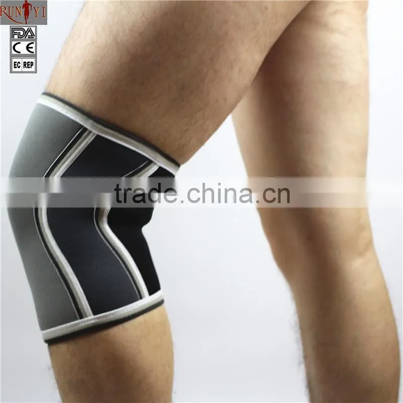 5mm Custom Powerlifting Crossfit Knee Sleeve Neoprene
