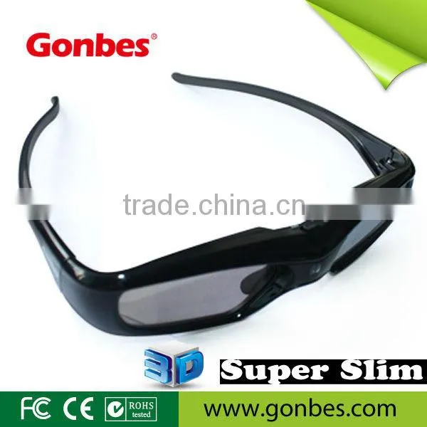 G11-IR Super Slim frame Active Shutter 3D Glasses for Infared 3D TV