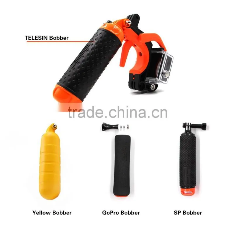 Telesin new released Pistol Trigger Shutter Gun device for Go Pro Hero3+/4 floating bobber