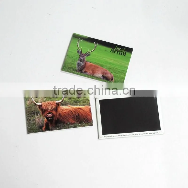 Hot selling folding standard size fancy anime magnet bookmark