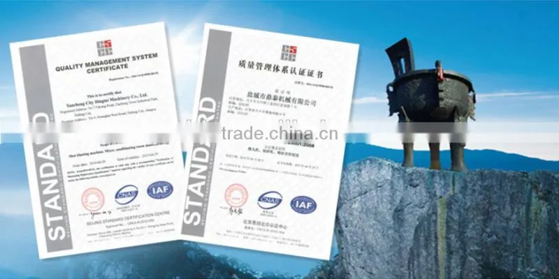 Round steel shot blasting machine/blasting equipment/shot peening machine