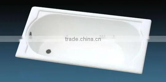 cast iron solid surface bath tub