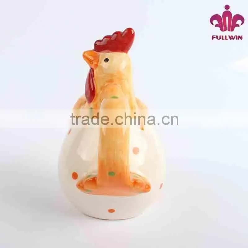 Creative rooster ceramic milk cup