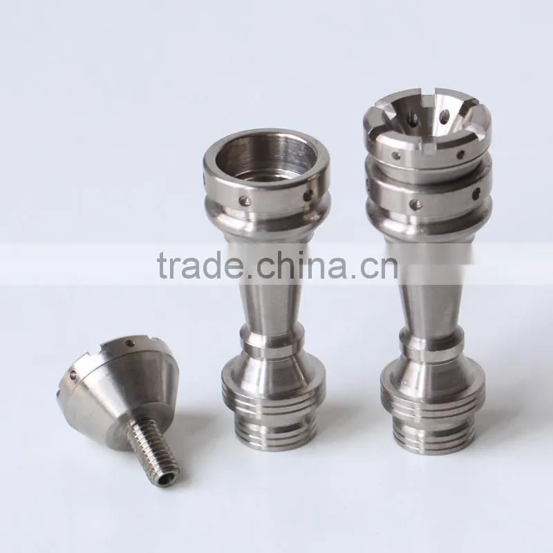 Wholesale Titanium Nails Gr2 Domeless Titanium Nail 4 in 1 Male & Female