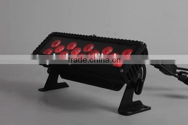 Hot Sale Outdoor DMX 512 Auto Running 14* Tri-3W RGB 44W DMX LED Floodlight