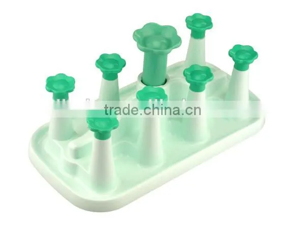 Desktop wall mountable plastic cup holder (6cups & 8cups)/mug tree/cup rack/Multi kitchen coffee cup holder/cup display rack