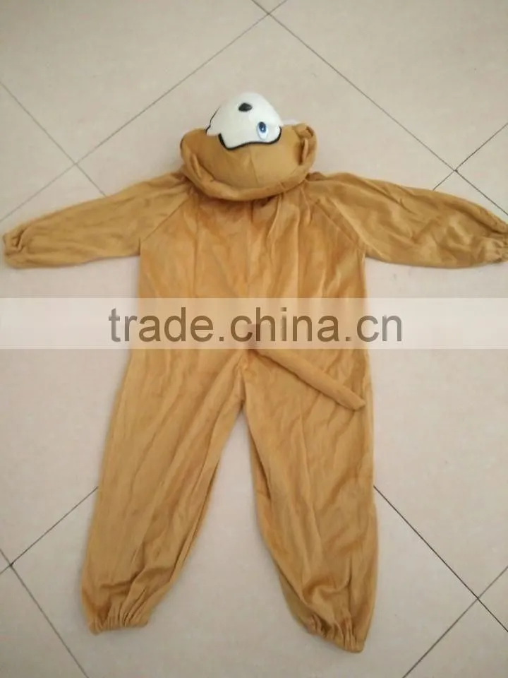 sexy adult boots monkey mascot costumes kids animal monkey costume for party