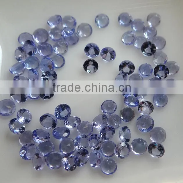 3*3mm natural rough tanzanite