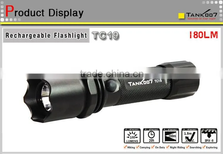 Cree Military Police Flashlight TANK007 TC19