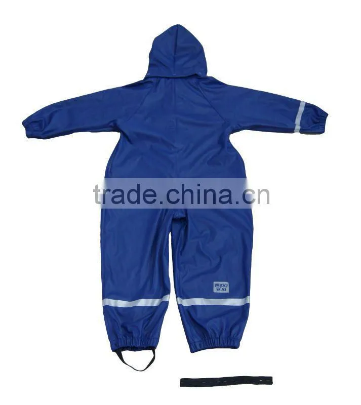 KID's PU Knitted Rain OVERALL, KID's PU knitted Rain ROMPER, KID's PU Knitted Rain COVERALL