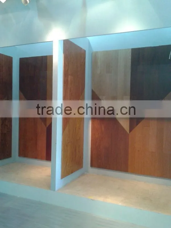 Three layer engineered wood flooring