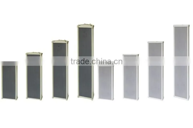 Public address systems 20w 30w 40w 50w pa passive loudspeaker waterproof outdoor column speaker