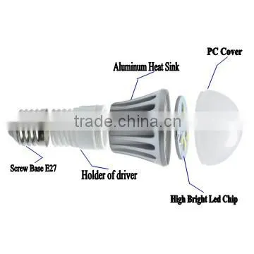 E27 Aluminum Die-casting Led Bulb 9W CE,ROHS LIST