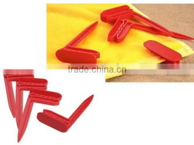 High quality and Lightweight Plastic Pegs Stakes for Beach towel and Blanket